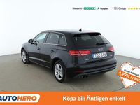 Begagnad Audi A3 Sportback 150 HK (110 kW) 2017 Svart Halvkombi