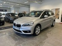 Begagnad BMW 220 Gran Tourer Sport Line 190 HK (139 kW) 2016 Silver Minibuss