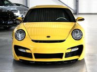 begagnad Porsche 911 Turbo S 480HK SPEED YELLOW TECHART GT-STREET RS