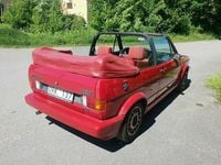 Begagnad VW Golf Cabriolet 98 HK (72 kW) 1989 Röd Cab