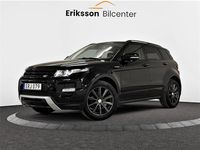 Begagnad Land Rover Range Rover evoque 190 HK (139 kW) 2013 Svart SUV