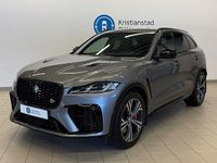 Begagnad Jaguar F-Pace SVR 551 HK (405 kW) 2023 Grå SUV
