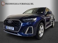 Begagnad Audi Q5 S-Line 367 HK (269 kW) 2021 Navarrablå metallic SUV