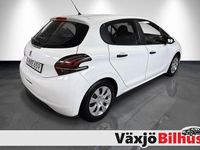 Begagnad Peugeot 208 68 HK (50 kW) 2015 Vit Halvkombi