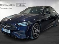 Begagnad Mercedes C300e AMG line 204 HK (150 kW) 2023 Blå Sedan