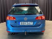 Begagnad VW Golf VII 122 HK (89 kW) 2014 Blå Kombi
