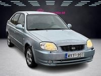 Begagnad Hyundai Accent 105 HK (77 kW) 2005 Ljusblå Halvkombi