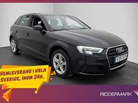 Begagnad Audi A3 Proline 2018 Svart