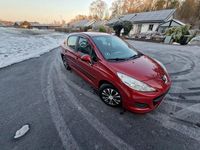 Begagnad Peugeot 207 95 HK (69 kW) 2010 Röd Halvkombi