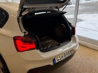 Begagnad BMW 116 M Sport 116 HK (85 kW) 2015 Vit Halvkombi