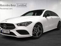 begagnad Mercedes CLA200 AMG, Panorama, Drag, Leverans Feb 24