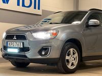 begagnad Mitsubishi ASX 2.2 Di-D 4WD LEDRAMP/VÄRMARE/SoV-HJUL/PADDLAR