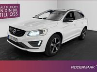 begagnad Volvo XC60 D4 AWD R-Design VOC Kamera GPS BLIS Välserv 2017, SUV