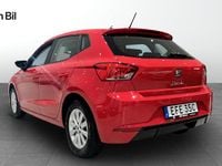 Begagnad Seat Ibiza Style 110 HK (80 kW) 2023 Röd Halvkombi
