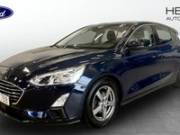 Begagnad Ford Focus Titanium 125 HK (91 kW) 2018 Blå Halvkombi