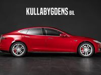 Begagnad Tesla Model S 375 kW (511 HK) 2015 Röd Halvkombi