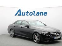 Begagnad Mercedes E220 AMG line 194 HK (142 kW) 2017 Svart Sedan