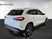 begagnad Mercedes GLA250 e 8G-DCT AMGsport Panorama rattvärmare 2024 Vit