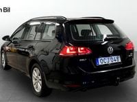 Begagnad VW Golf VII 110 HK (80 kW) 2016 Svart Kombi