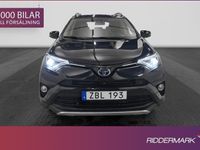 begagnad Toyota RAV4 Hybrid AWD Kamera Navi Skinn Drag Välserv 2018, SUV