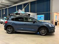 Begagnad Ford Focus Active 125 HK (91 kW) 2021 Blå Halvkombi