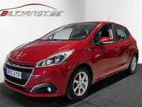 Begagnad Peugeot 208 Active 83 HK (61 kW) 2017 Röd Halvkombi