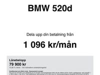 Begagnad BMW 520 184 HK (135 kW) 2014 Vit Kombi