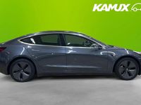 Begagnad Tesla Model 3 Long Range AWD 366 kW (498 HK) 2019 Silver/grå Sedan