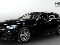 Begagnad Mercedes C300e AMG 313 HK (230 kW) 2024 Svart Kombi