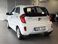 Begagnad Kia Picanto 68 HK (50 kW) 2014 Vit Halvkombi