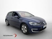 Begagnad VW e-Golf 100 kW (136 HK) 2020 Blå Halvkombi