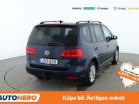 Begagnad VW Touran Comfortline 141 HK (103 kW) 2015 Blå Minibuss