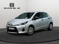 Begagnad Toyota Yaris Hybrid Life 101 HK (74 kW) 2013 Silver
