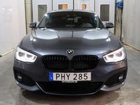 Begagnad BMW 118 M Sport 150 HK (110 kW) 2017 Grå (mineralgrå metallic) Halvkombi