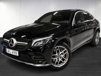 Begagnad Mercedes GLC250 AMG line 211 HK (155 kW) 2018 Svart Sportkupé