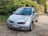 Begagnad Nissan Micra 80 HK (58 kW) 2004 Silver Halvkombi