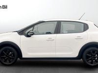 Begagnad Citroën C3 PureTech 83 HK (61 kW) 2020 Vit Halvkombi