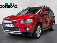 Begagnad Mitsubishi Outlander Comfort Edition 156 HK (114 kW) 2011 Röd SUV