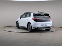 Begagnad VW ID.3 Pro Performance 150 kW (204 HK) 2021 Vit Halvkombi