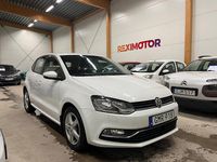 Begagnad VW Polo 90 HK (66 kW) 2015 Vit Halvkombi