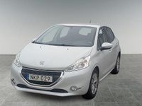 Begagnad Peugeot 208 83 HK (61 kW) 2014 Vit Halvkombi