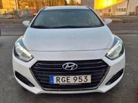 Begagnad Hyundai i40 135 HK (99 kW) 2016 Vit Kombi