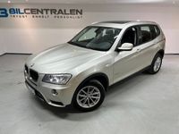 begagnad BMW X3 xDrive20d Automat Läder Panorama Navi Bakkamera Drag