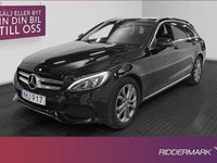 begagnad Mercedes C200 C200 BenzT Avantgarde Värm Sensorer Drag 2018, Kombi