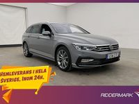 Begagnad VW Passat R-line 200 HK (147 kW) 2022 Grå Kombi
