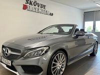 begagnad Mercedes C300 Cabriolet Cab AMG Sport/Burmester/GPS/Airscarf/Backkamera