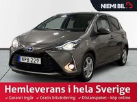 Begagnad Toyota Yaris Hybrid Edition 101 HK (74 kW) 2017 Mörkgrå Halvkombi