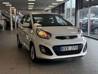 Begagnad Kia Picanto 68 HK (50 kW) 2014 Vit Halvkombi