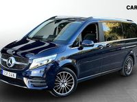 Begagnad Mercedes V300 AMG 239 HK (175 kW) 2019 Blå Minibuss
