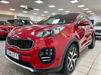 Begagnad Kia Sportage GT-Line 177 HK (130 kW) 2017 Röd SUV